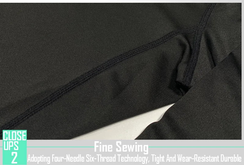 Men's T-shirt Fitness Compression Shirt Quick Dry Short Sleeve Gym Muscle Shirt Breathable White Black Sun protection Sportswear