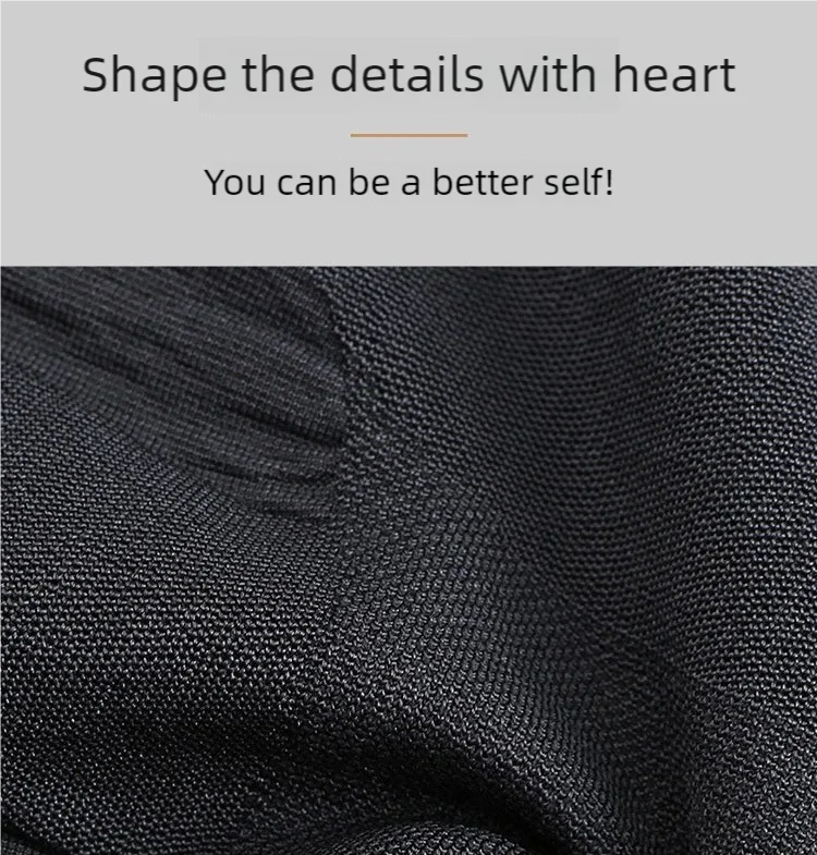 Men's Shapewear vest undershirt seamless waist body men's top vest corset Gym clothes