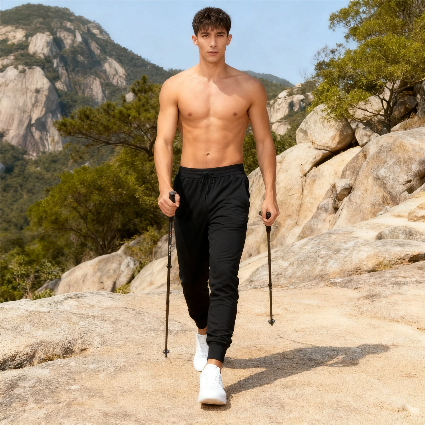 Gym Sport Trousers For Men Autumn and Winter Casual Jogging Pants Sweatpants for Soft and Comfortable Workout Jogging Long Pant