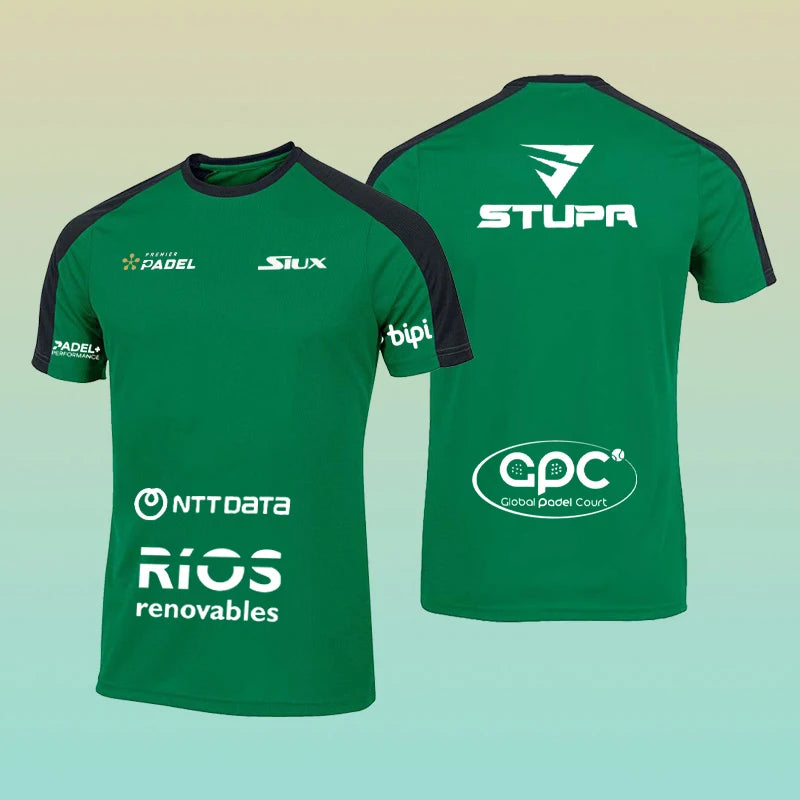 Gym T Shirt Summer Breathable Sports Short Sleeve Outdoor Running Mens T Shirt Tennis Large Clothing Competition Training Top