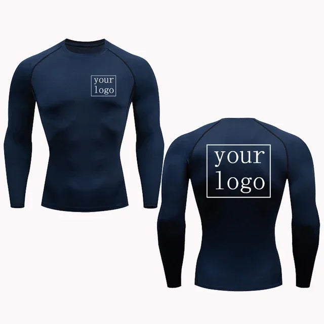 Men and Women Are Suitable for Jogging, Training, and Gym Customization of Tight Fitting T-shirts with Design Logos and Original