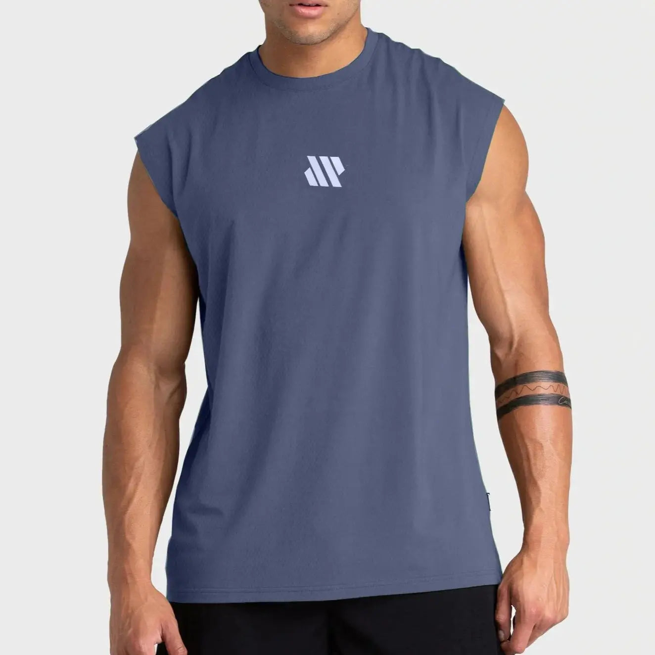 Men's Sleeveless Sports Shirt, Gym Fitness, Running, Quick Drying Vest, Breathable, Loose, Training, Summer Men's Wear