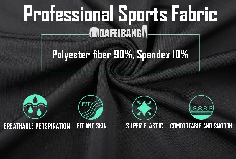 Men's Compression Sport Suits Gym Tights Training Clothes Workout Jogging Set Running Rashguard Tracksuit Sportswear For Men