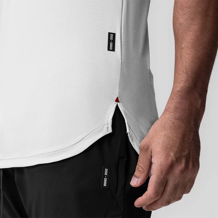 Gym Mens Summer Casual Skinny Compression T-Shirt Short Sleeve Tee Man Fitness Quick Dry Sport Sweatshirt Tops Workouts Clothing