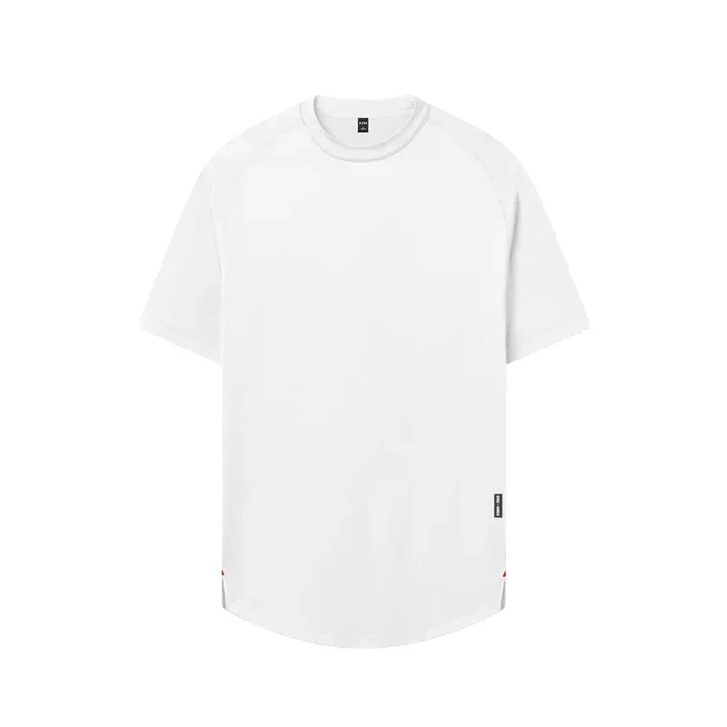 Gym Mens Summer Casual Skinny Compression T-Shirt Short Sleeve Tee Man Fitness Quick Dry Sport Sweatshirt Tops Workouts Clothing