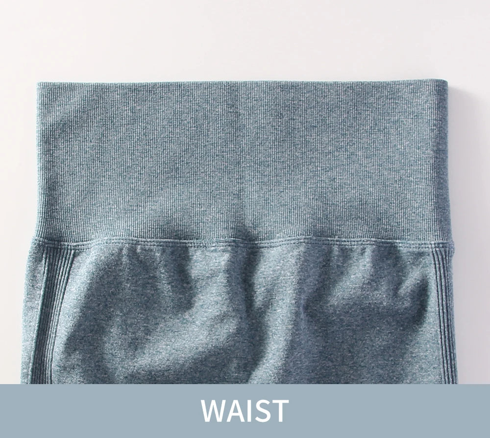 Women's 2 Piece Seamless Yoga Sportswear Set Gym Wear Fitness Wear Short Long Sleeve Top High Waist Leggings Fitness Sportswear