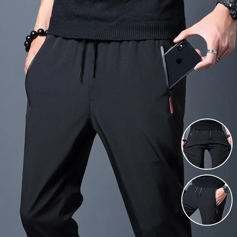 2024 Mens Sport Pants Sportswear Jogging Sweatpants Quick Dry Loose Clothing Gym Fitness Trousers Training Running Pants Men