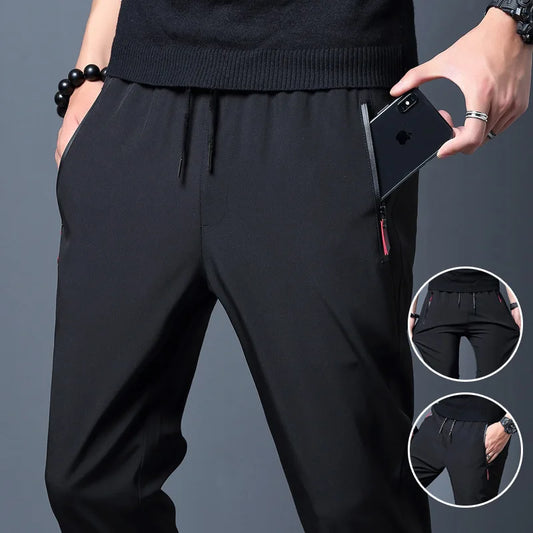 2024 Mens Sport Pants Sportswear Jogging Sweatpants Quick Dry Loose Clothing Gym Fitness Trousers Training Running Pants Men