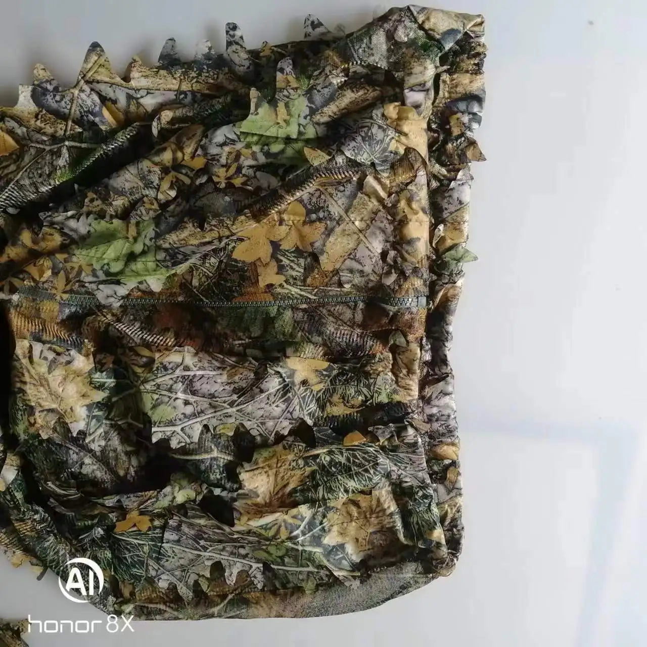 Men Women  Outdoor Ghillie Suit Camouflage Clothes Jungle Suit CS Training Leaves Clothing Hunting Suit Pants Hooded Jacket