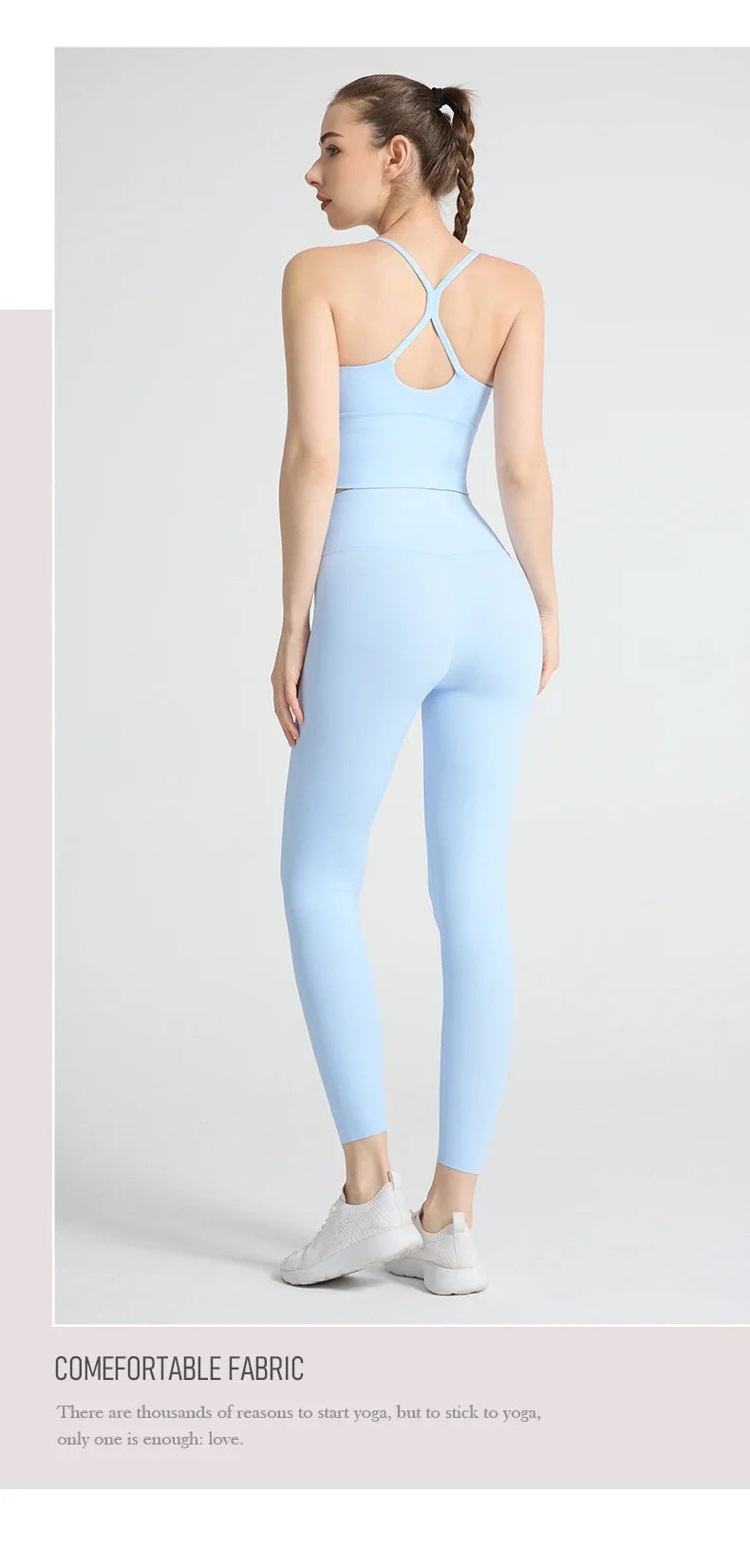 2PCS Women Yoga Set Sport Suit Gym wear Workout Clothes Sports Crop Top High Waist Legging Fitness Bra Set Breathable Gym Suits