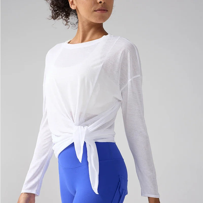 Women's Fitness Sports T-shirt Summer Loose Short Sleeve Quick Drying Gym Running Top Female Leisure Clothing👚