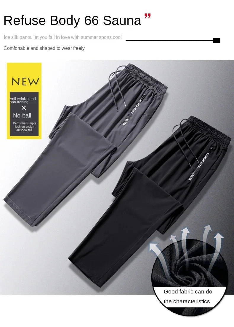 Men Casual Pants Fitness Sportswear Tracksuit Bottoms Skinny Sweatpants Cotton Trousers Gyms Jogger Track Pants Mens Joggers 5XL