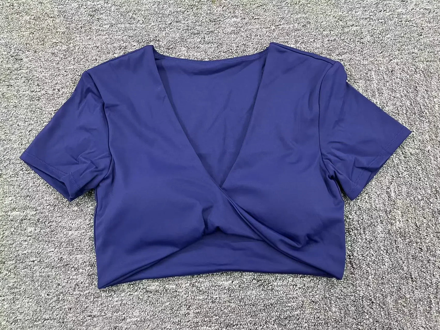 Women Sports Top Padding Gym T-shirt 2025 Sport Crop Top Woman Sportswear Yoga Clothing Tracksuit Brown Wine Red White Blue Navy