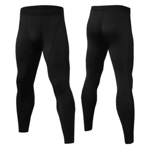 Men Gym Sportswear Muscle Bodybuilding Compression Pants Running Sports Long Pants Jogging Fitness Male Elastic Tights Trousers