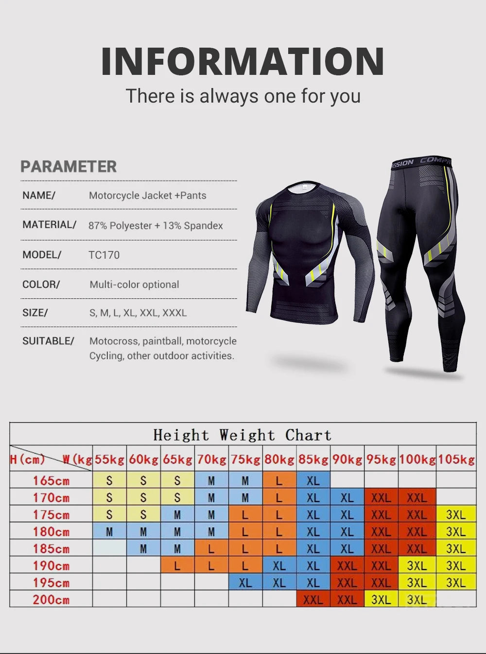 Men's Compression Sportswear Suits Gym Tights Training Clothes Workout Jogging Sports Set Running Rashguard Tracksuit For Men
