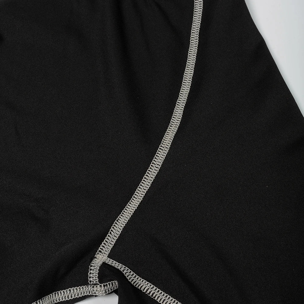 Men's Long-sleeved Thermal Underwear Man Compression Sportswear Suit GYM Tight Sports Quick-drying Sets Workout Jogging Clothing