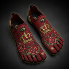 TITAN Crimson Crown Five-Finger Barefoot Shoe
