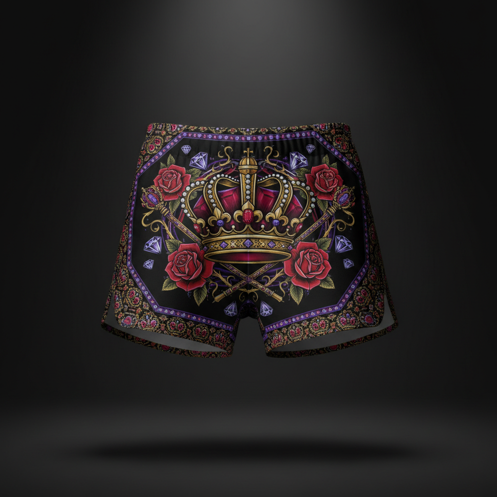 Crown Edition Queen Rose Shorts