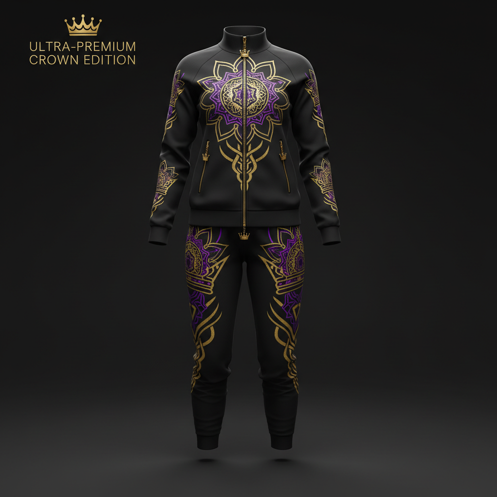 TITAN Crown Edition Women's Mandala Track Suit