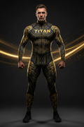 TITAN Circuit Board Full Body Compression Suit — Exclusive Performance Suit 🖤⚡ (XS–3XL)