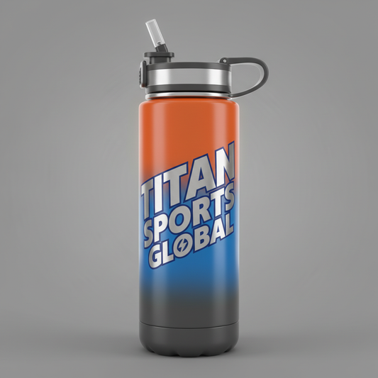 TITAN SPORTS GLOBAL 32oz Insulated Sports Water Bottle
