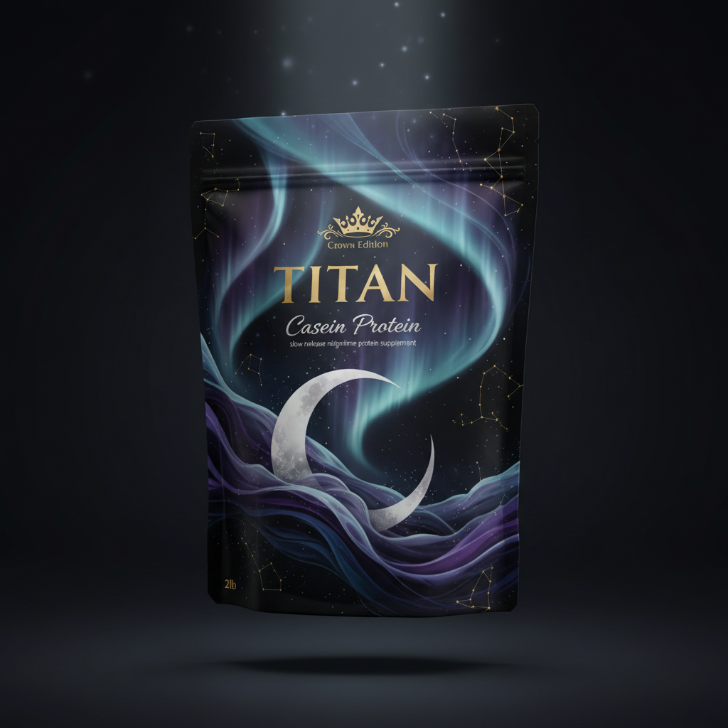 TITAN Casein Protein - Slow Release Nighttime Protein 2lb