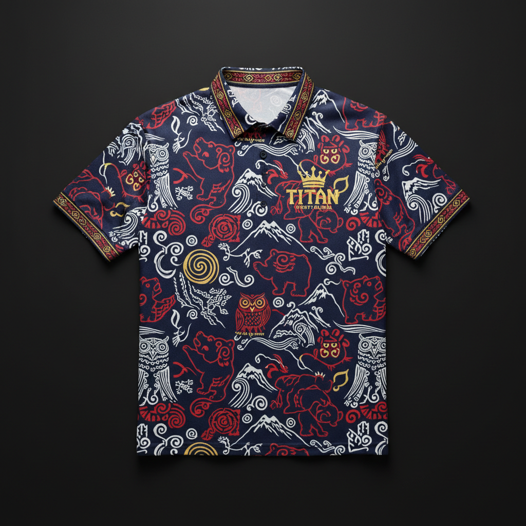 TITAN Ainu Japan Sport Polo Crown Edition