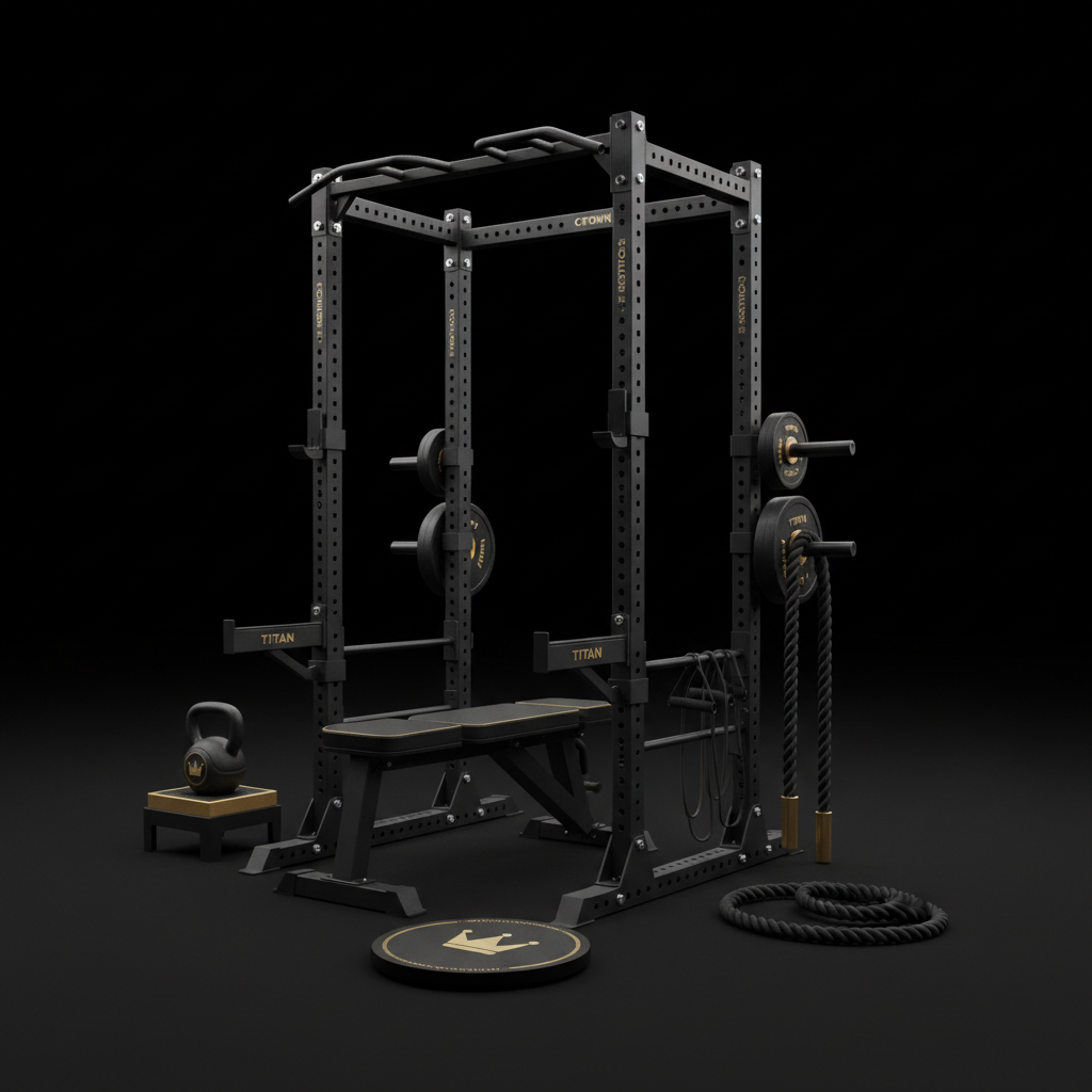 TITAN All-In-One Functional Fitness Home Gym Kit — Crown Edition