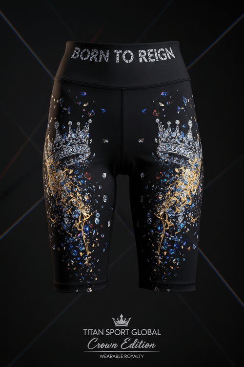 Crown Edition Biker Shorts — Women's Warrior Drop