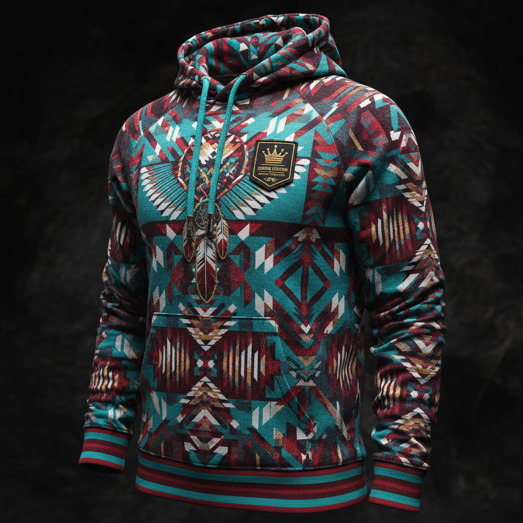 TITAN Lakota Sioux Nation Pullover Hoodie — Eagle Spirit Edition