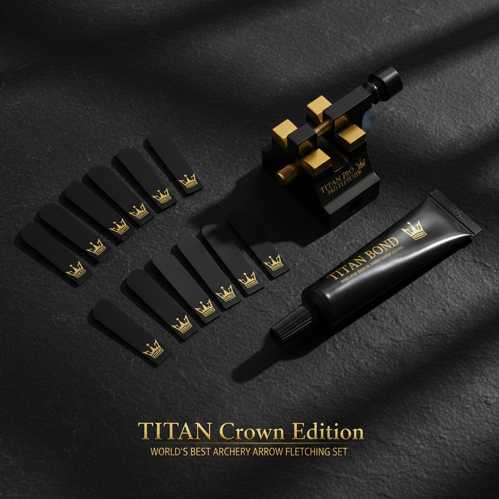 TITAN Crown Edition World's Best Arrow Fletching Kit