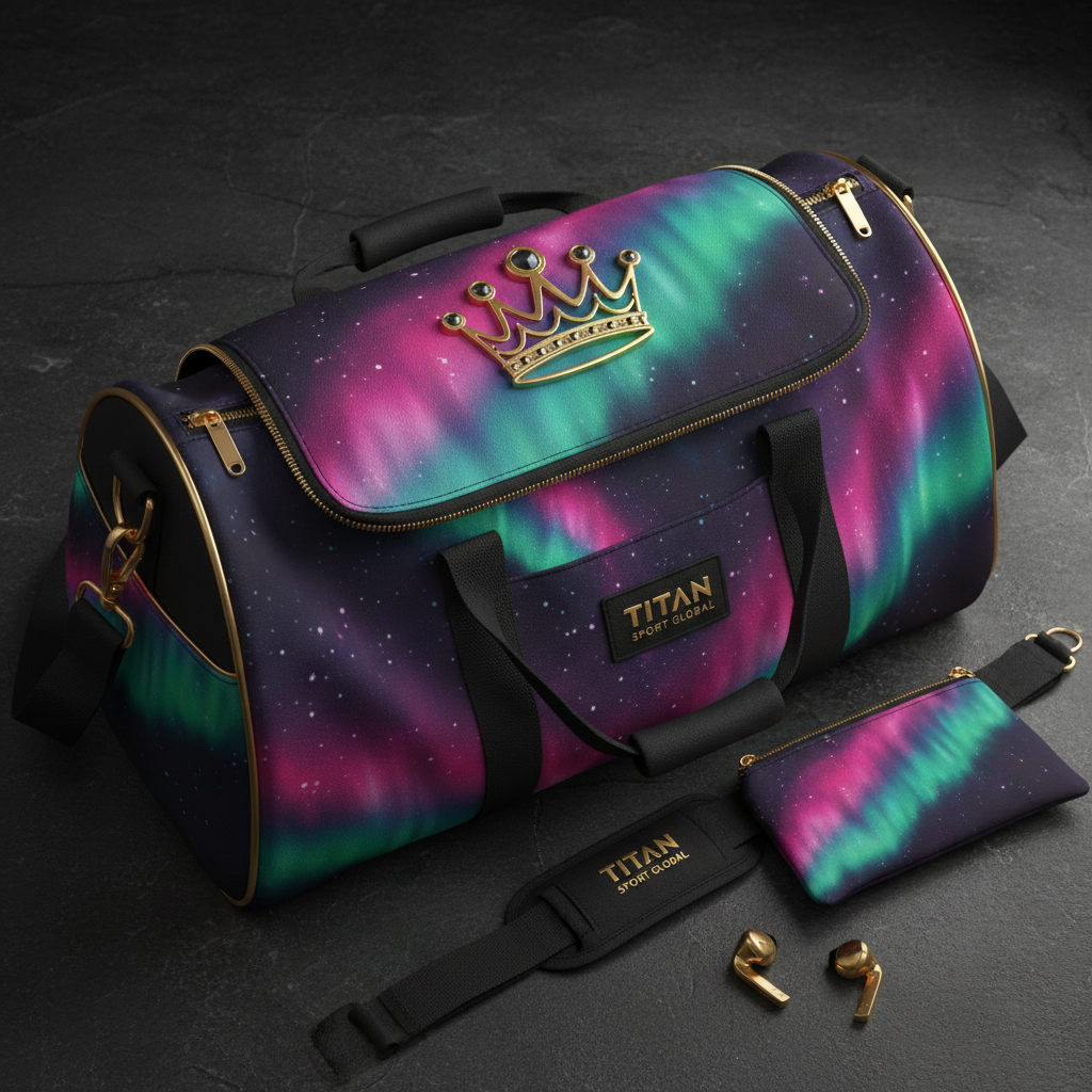 TITAN Aurora Crown Luxury Gym Duffle Bag