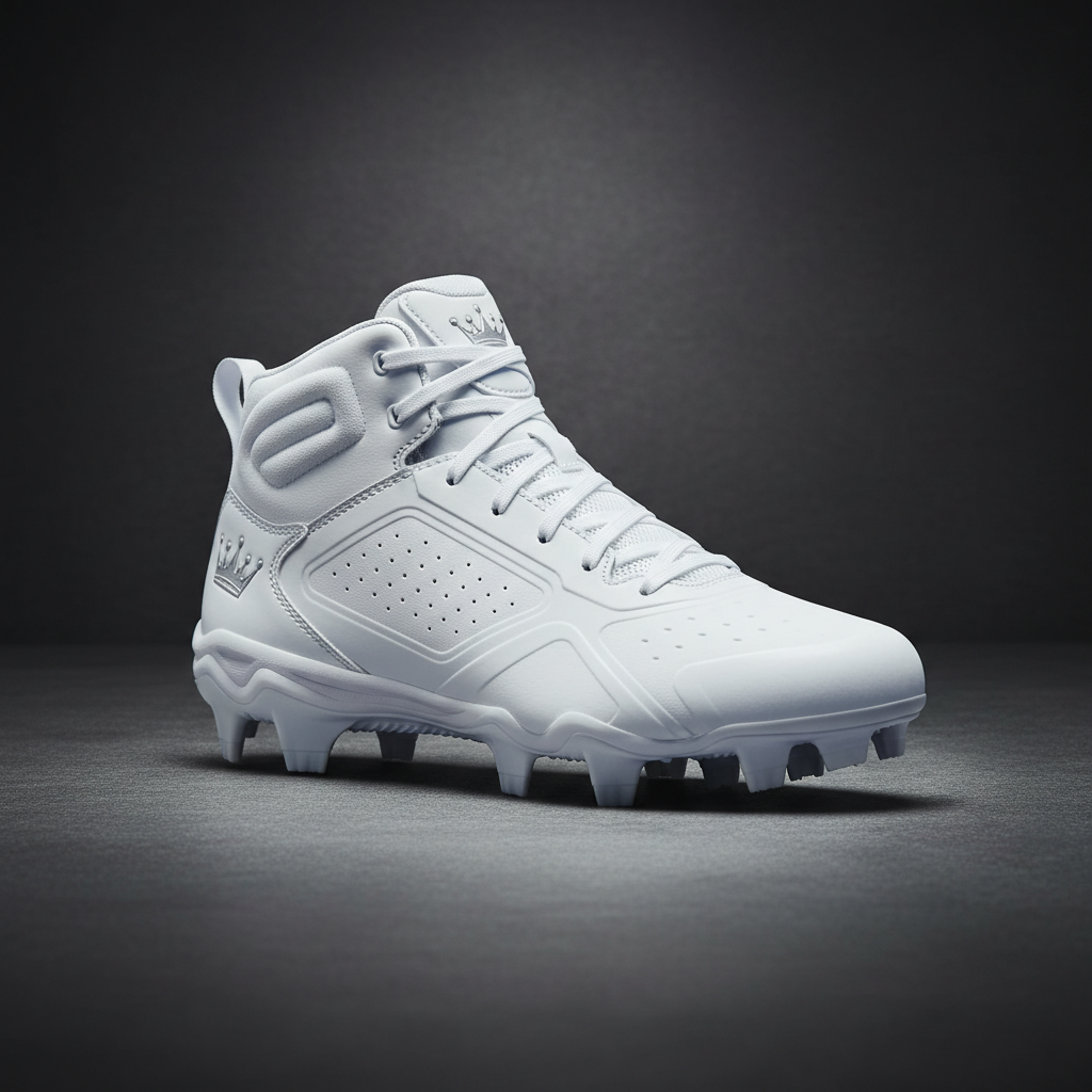 TITAN Lacrosse Cleat Arctic White