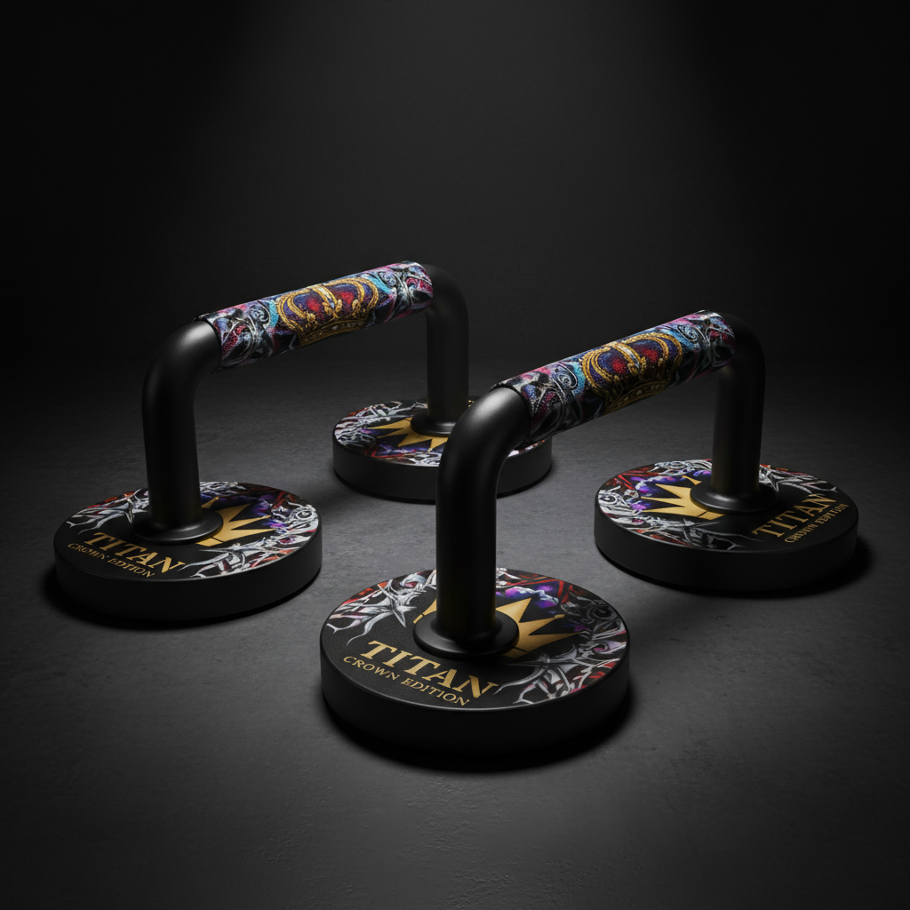 TITAN Crown Edition Rotating Push-Up Handles