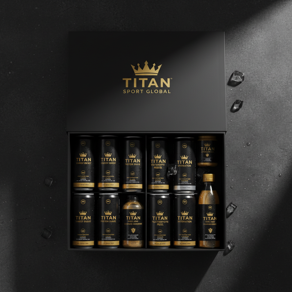 TITAN Monthly Energy & Protein Drink Box