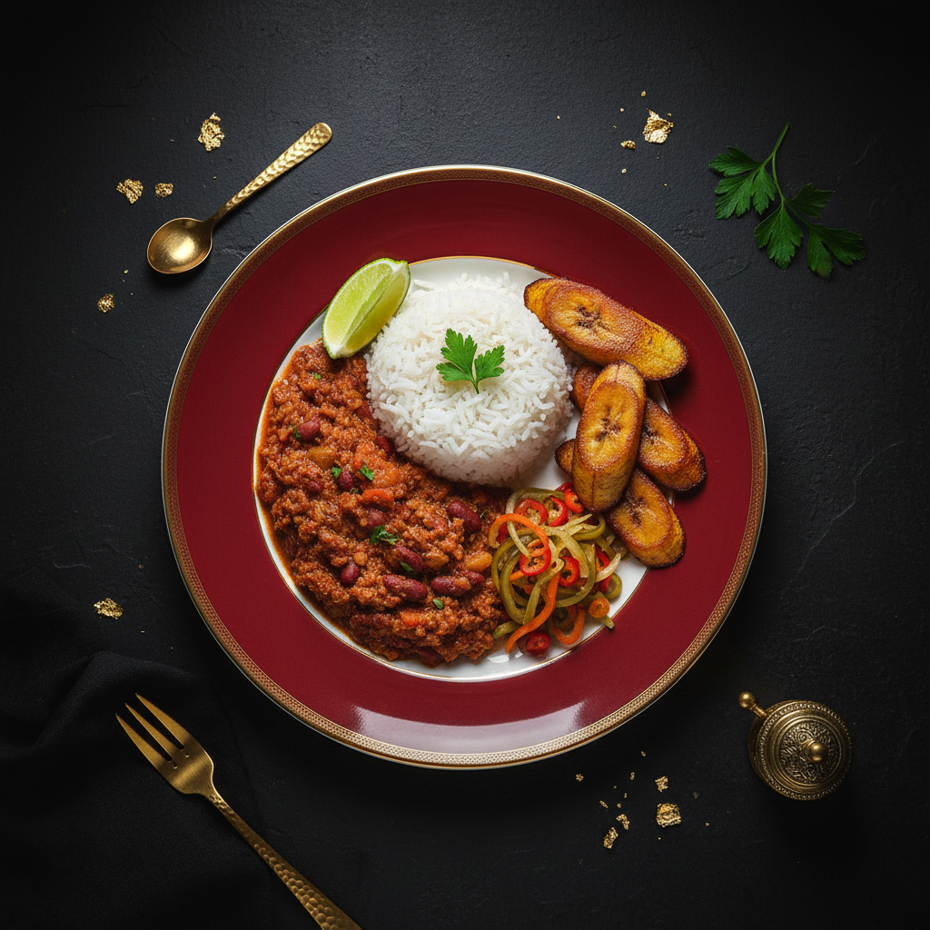 TITAN Haitian Pois Colles Red Bean Vegan Muscle Dinner