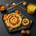 TITAN Uzbek Vegan Non Flatbread & Chickpea Spread Breakfast