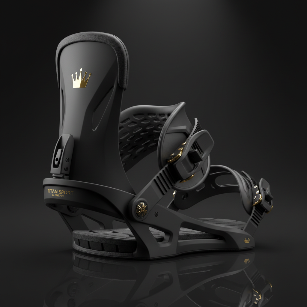 TITAN Crown Snowboard Bindings All-Mountain Performance