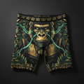 TITAN Men's Compression Shorts Gorilla King Crown Edition