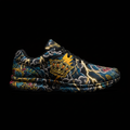 TITAN Crown Edition Lightning Storm Men's Running Shoe Color Tattoo Art