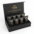 TITAN Protein Chips Variety Pack 6-Pack — matte black gift box