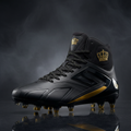 TITAN Football Cleat Midnight Black