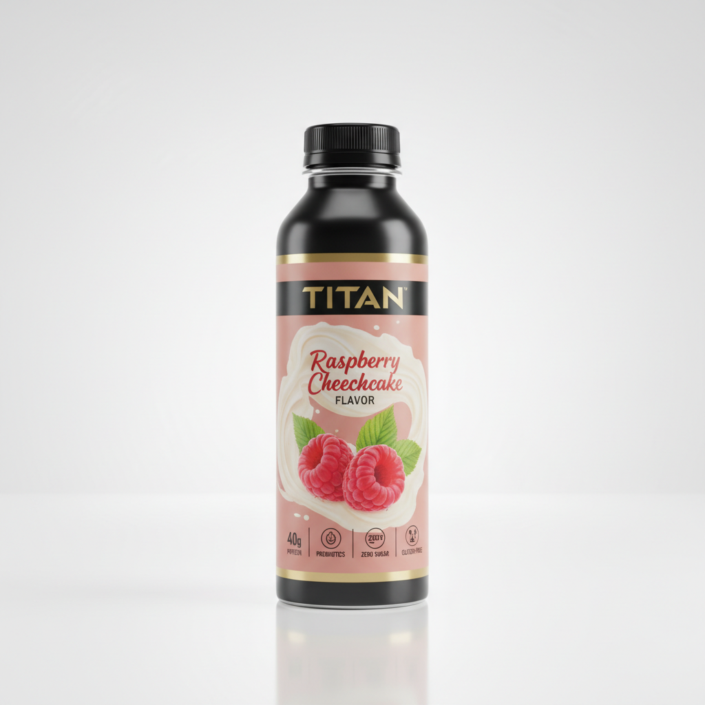 TITAN RTD Protein Shake - Raspberry Cheesecake 40g