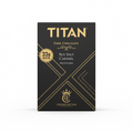 TITAN Dark Chocolate Sea Salt Caramel Protein Bar Crown Edition packaging
