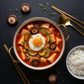 TITAN Korean Sundubu Jjigae Soft Tofu Muscle Dinner Bowl