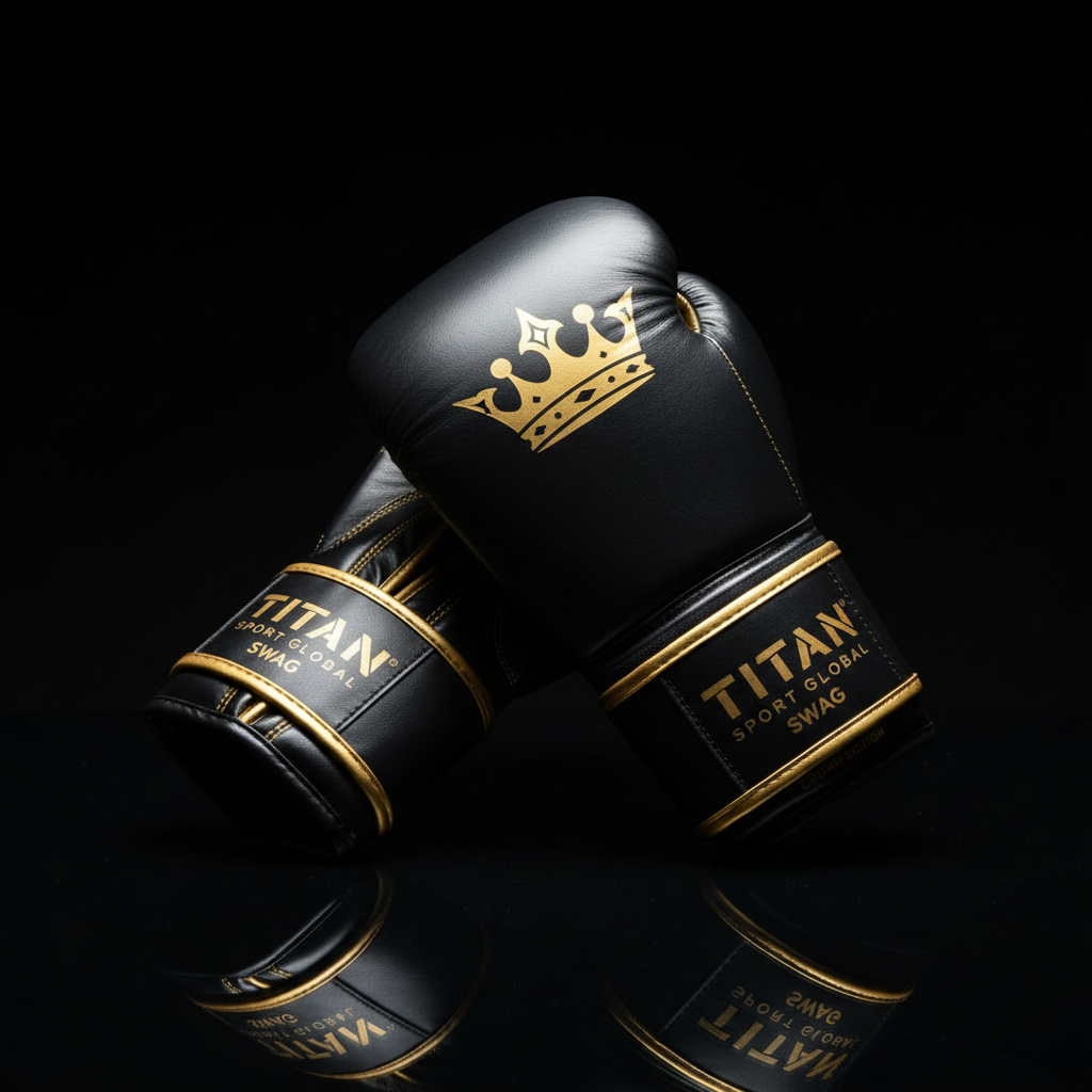 TITAN Off-Grid Boxing Gloves — Midnight Crown SWAG