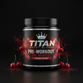 TITAN Cherry Bomb Pre-Workout Crown Edition