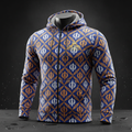 TITAN Sikh Nishan Sahib Zip-Up Hoodie — Khalsa Edition