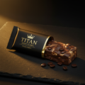 TITAN Crown Dark Chocolate Espresso Protein Bar - Crown Edition
