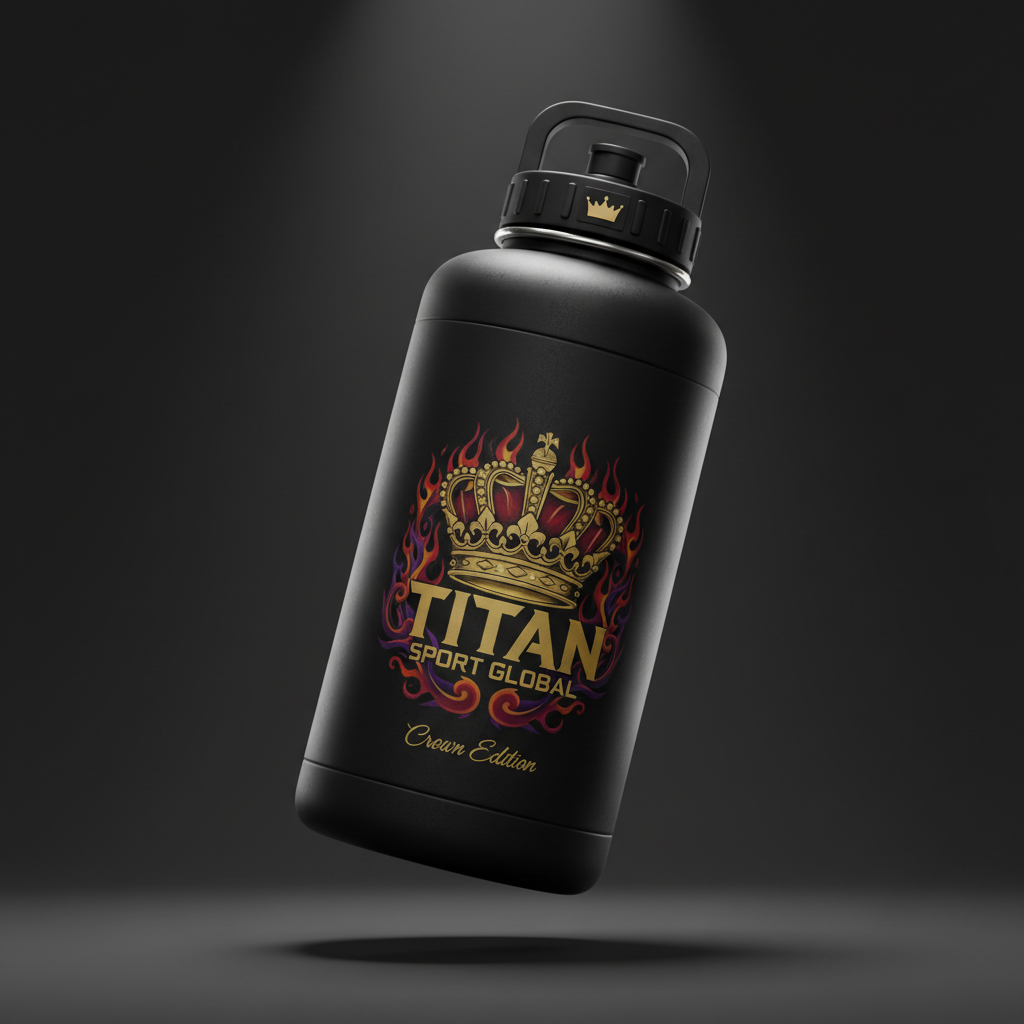 TITAN Crown Edition 1 Gallon Water Jug